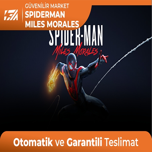  Marvels Spiderman Miles Morales + Garanti + Destek
